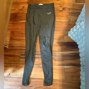 TuffRider Equestrian Riding Breeches Leggings Full Seat Grip Size M